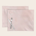 Seashell Pink Watercolor Placemat Gallery Image 1