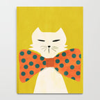 Cat with incredebly oversized humongous bowtie Notebook Gallery Image 4