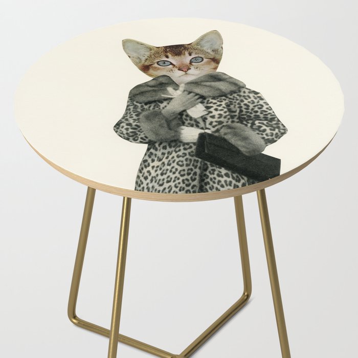 Kitten Dressed as Cat Side Table Gallery Image 2