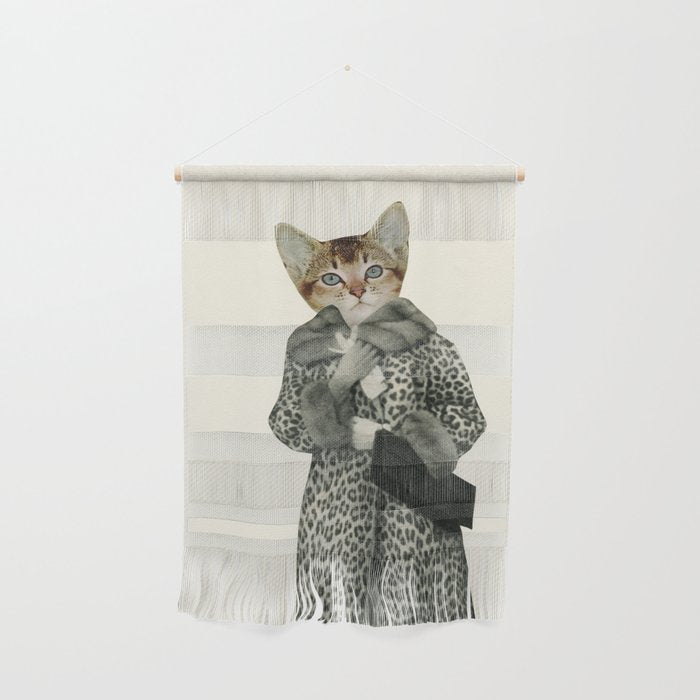 Kitten Dressed as Cat Wall Hanging Gallery Image 1