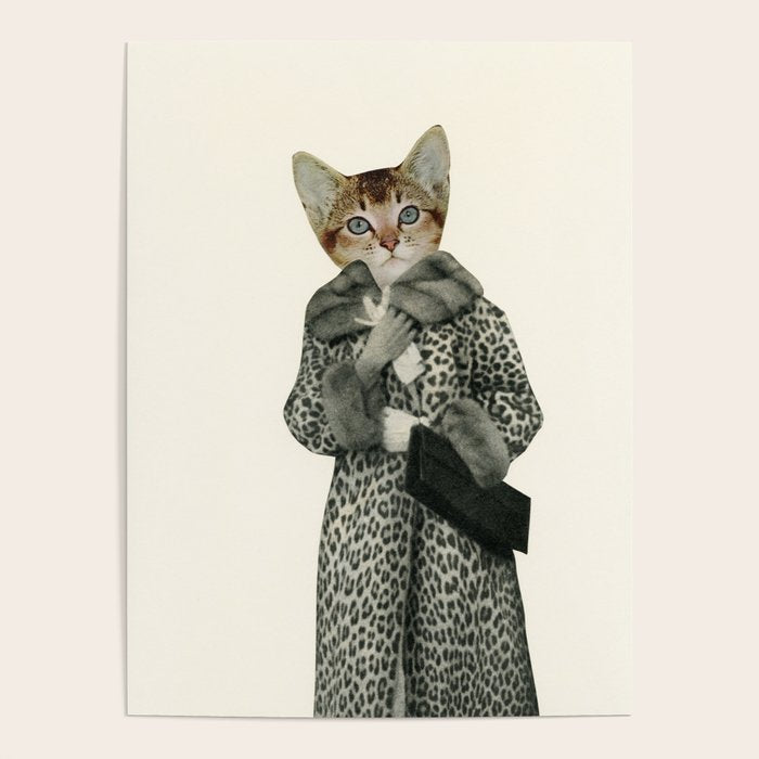 Kitten Dressed as Cat Poster Gallery Image 4