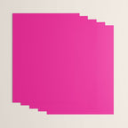 Very Hot Pink Bright Solid Color Wrapping Paper Gallery Image 3