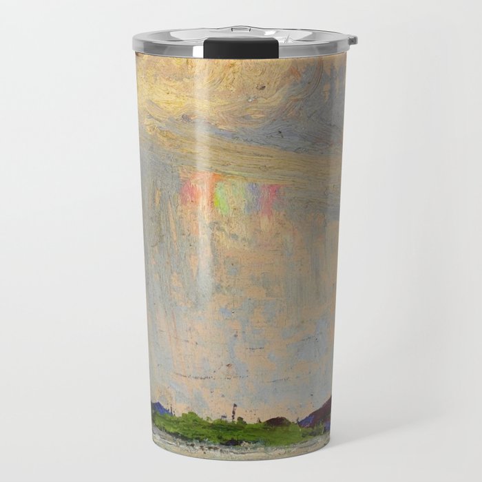 Tom Thomson Misty Sky c. 1913-1914 Canadian Landscape Artist Travel Mug Gallery Image 1