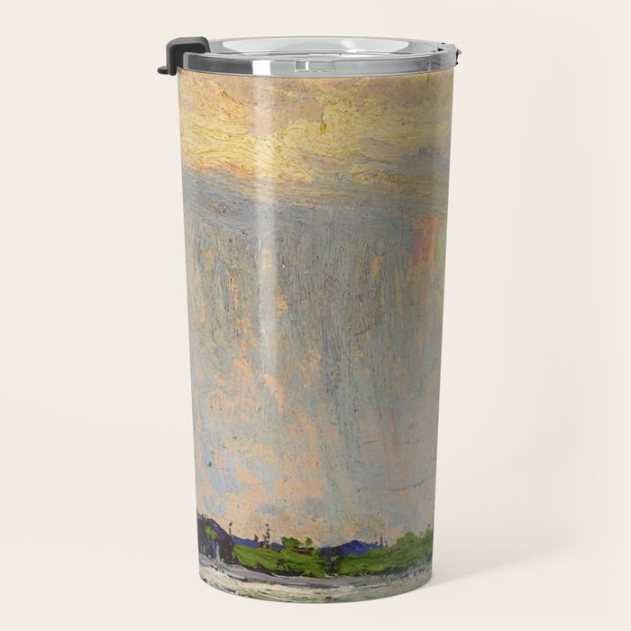 Tom Thomson Misty Sky c. 1913-1914 Canadian Landscape Artist Travel Mug Gallery Image 3