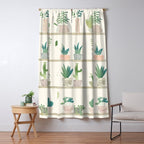 Little Plant Pots Window Curtain Gallery Image 5