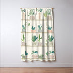 Little Plant Pots Window Curtain Gallery Image 3