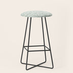 Jacobean Floral - sagebrush  Stool Gallery Image 1