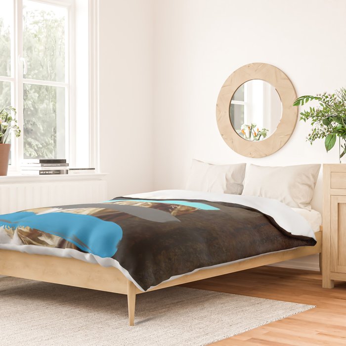 Composition 736 Duvet Cover Gallery Image 2