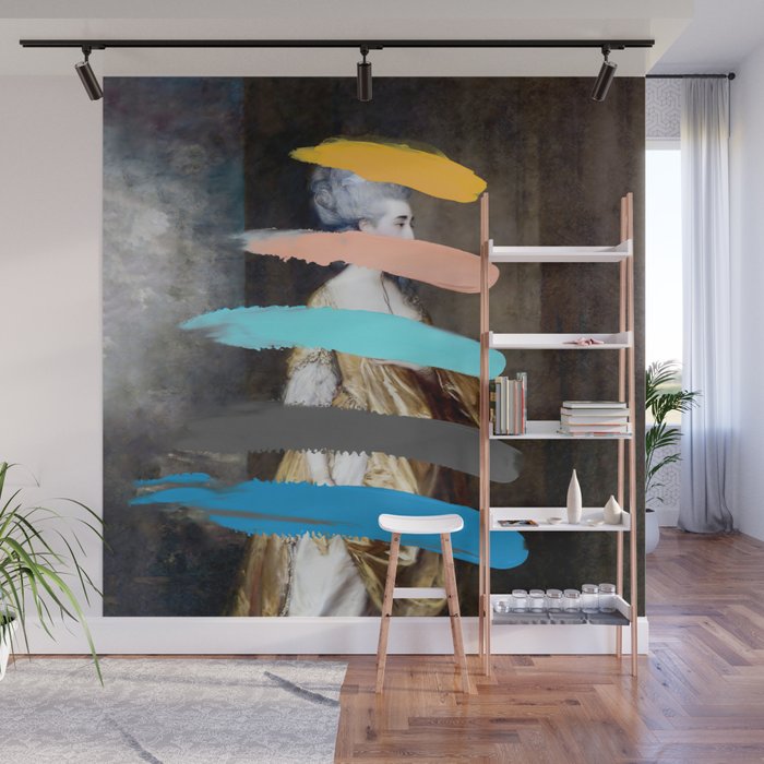 Composition 736 Wall Mural Gallery Image 1
