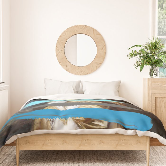 Composition 736 Duvet Cover Gallery Image 3