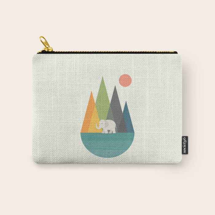 Walk In Peace Carry All Pouch Gallery Image 1