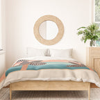 Tropical Sunset Palms III Duvet Cover Gallery Image 3