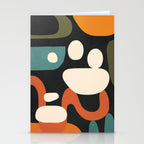 Abstract shapes in the skies 3 Stationery Card Gallery Image 2