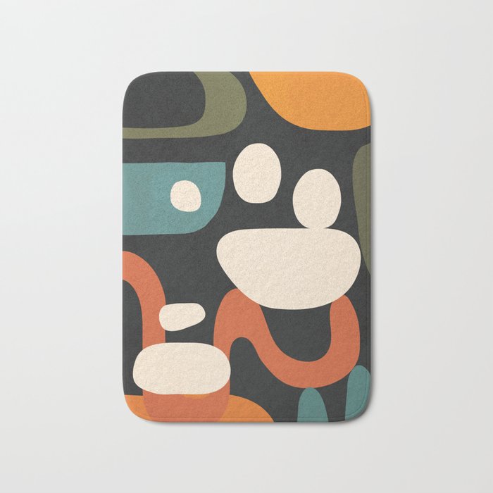 Abstract shapes in the skies 3 Bath Mat Gallery Image 1