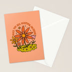 Aries Flower Stationery Card Gallery Image 2