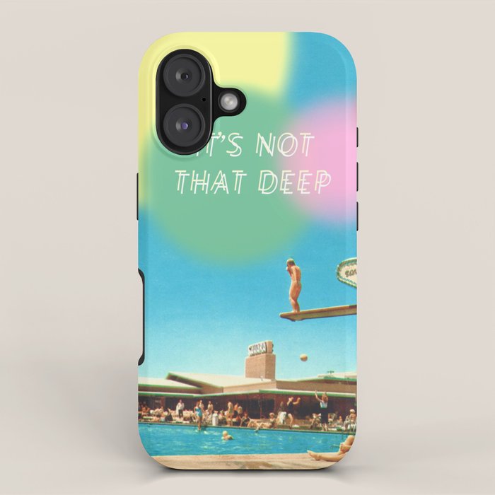 It's not that deep iPhone Case Gallery Image 1