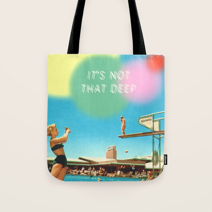 It's not that deep Tote Bag Gallery Image 1