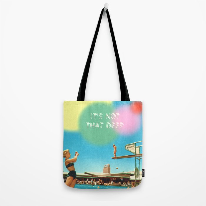 It's not that deep Tote Bag Gallery Image 2