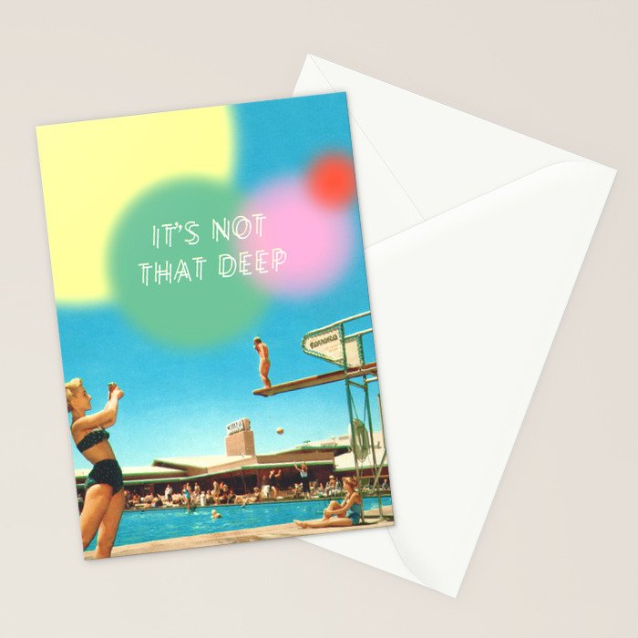 It's not that deep Stationery Card Gallery Image 2