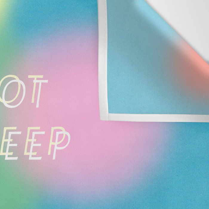 It's not that deep Wall Tapestry Gallery Image 3