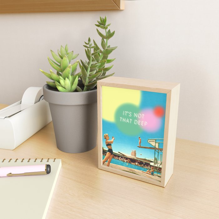 It's not that deep Mini Art Print Gallery Image 2