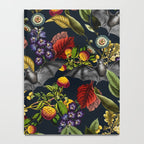 Flying Fox and Floral Pattern Notebook Gallery Image 4