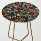 Flying Fox and Floral Pattern Side Table Gallery Image 2