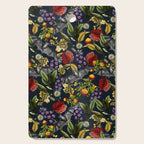 Flying Fox and Floral Pattern Cutting Board Gallery Image 1