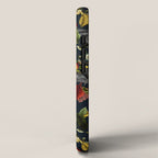 Flying Fox and Floral Pattern iPhone Case Gallery Image 2