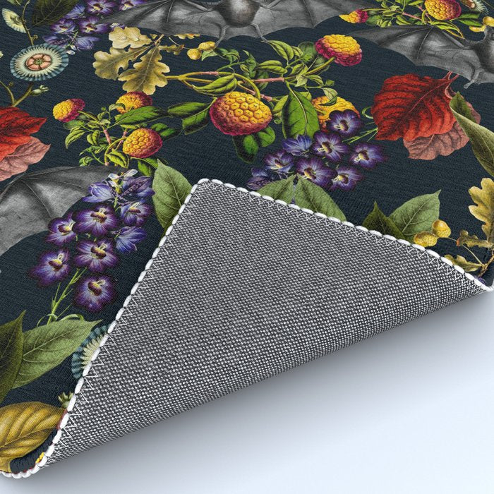 Flying Fox and Floral Pattern Rug Gallery Image 4