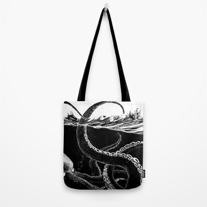 Kraken Rules the Sea Tote Bag Gallery Image 2
