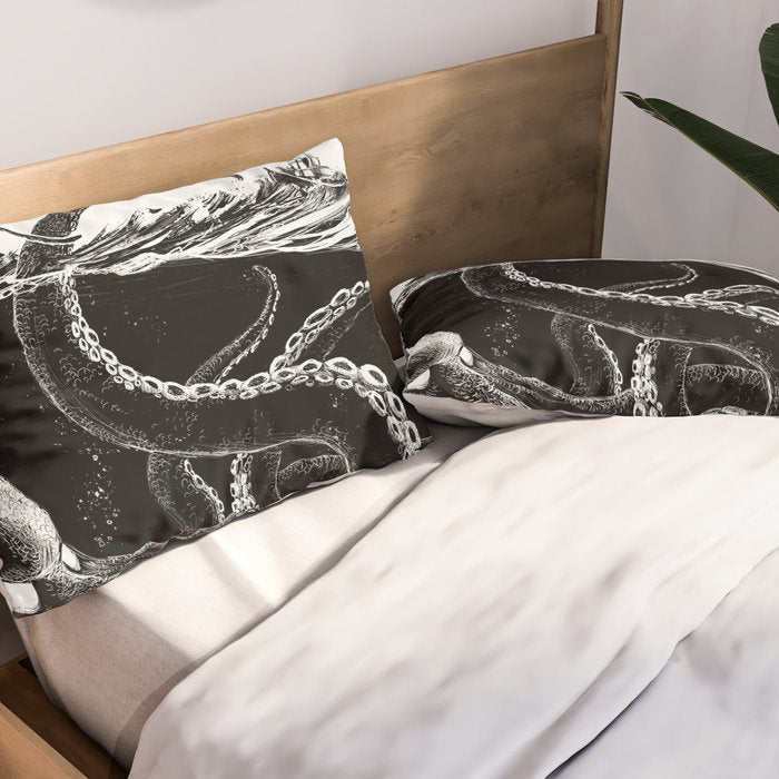 Kraken Rules the Sea Pillow Sham Gallery Image 2