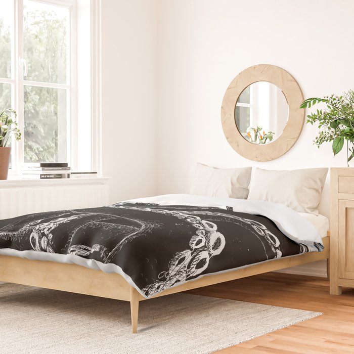 Kraken Rules the Sea Duvet Cover Gallery Image 2