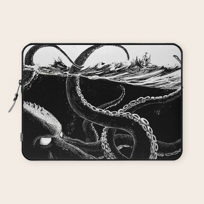 Kraken Rules the Sea Laptop Sleeve