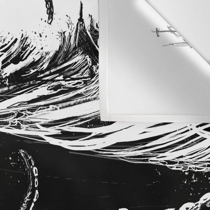 Kraken Rules the Sea Wall Tapestry Gallery Image 3