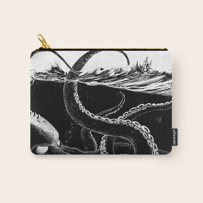 Kraken Rules the Sea Carry All Pouch Gallery Image 1