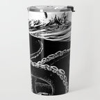 Kraken Rules the Sea Travel Mug Gallery Image 2
