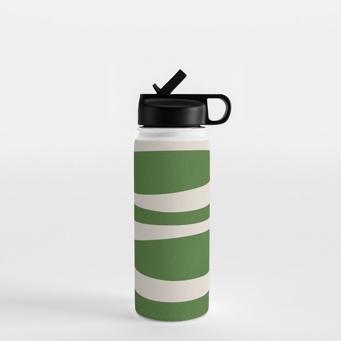 Abstract-botanical 21-green Water Bottle Gallery Image 1
