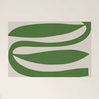 Abstract-botanical 21-green Welcome Mat Gallery Image 1