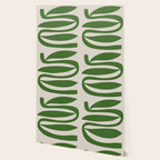 Abstract-botanical 21-green Wallpaper Gallery Image 2