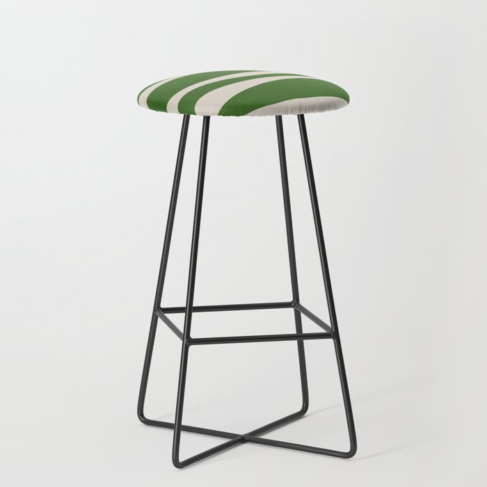Abstract-botanical 21-green Stool Gallery Image 1