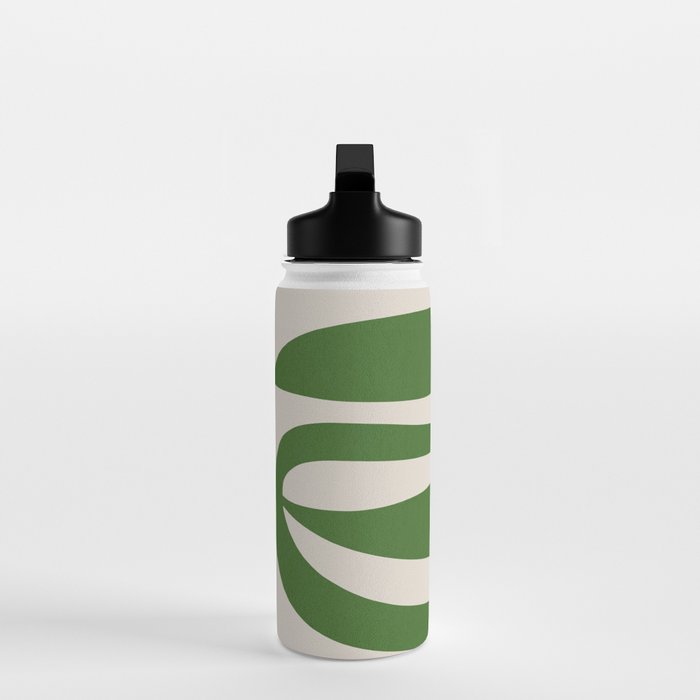 Abstract-botanical 21-green Water Bottle Gallery Image 3