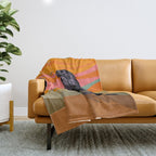 Ravens Song Throw Blanket Gallery Image 1