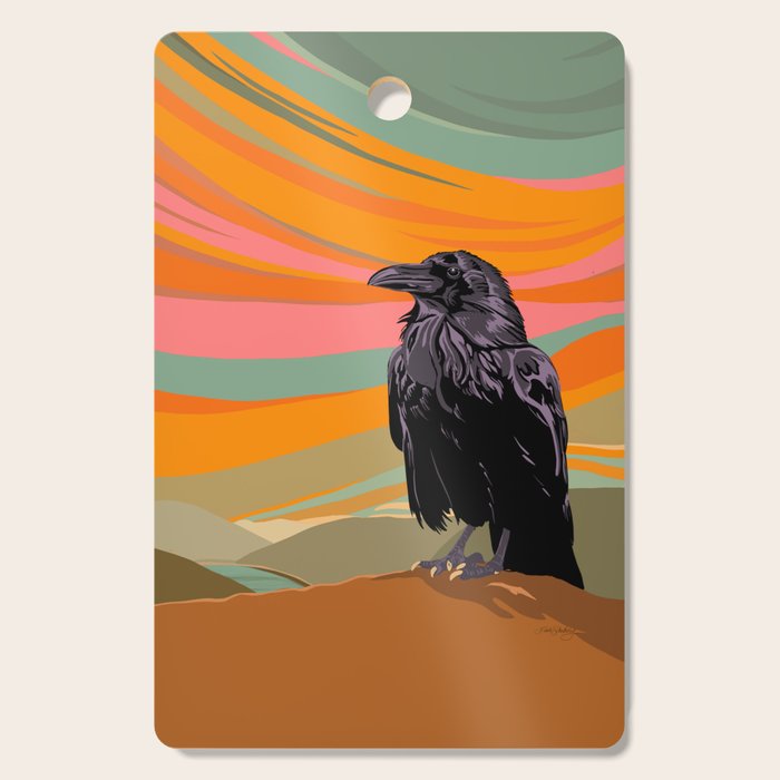 Ravens Song Cutting Board Gallery Image 1