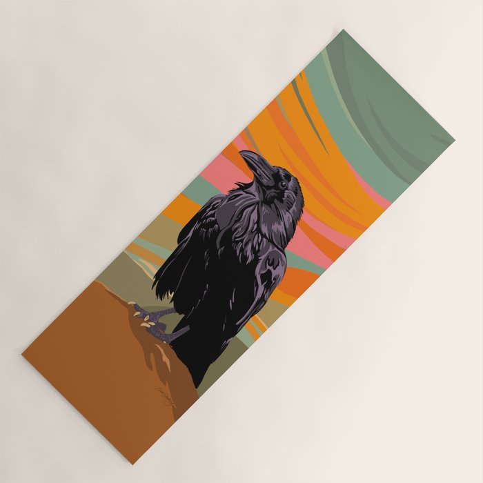 Ravens Song Yoga Mat Gallery Image 1