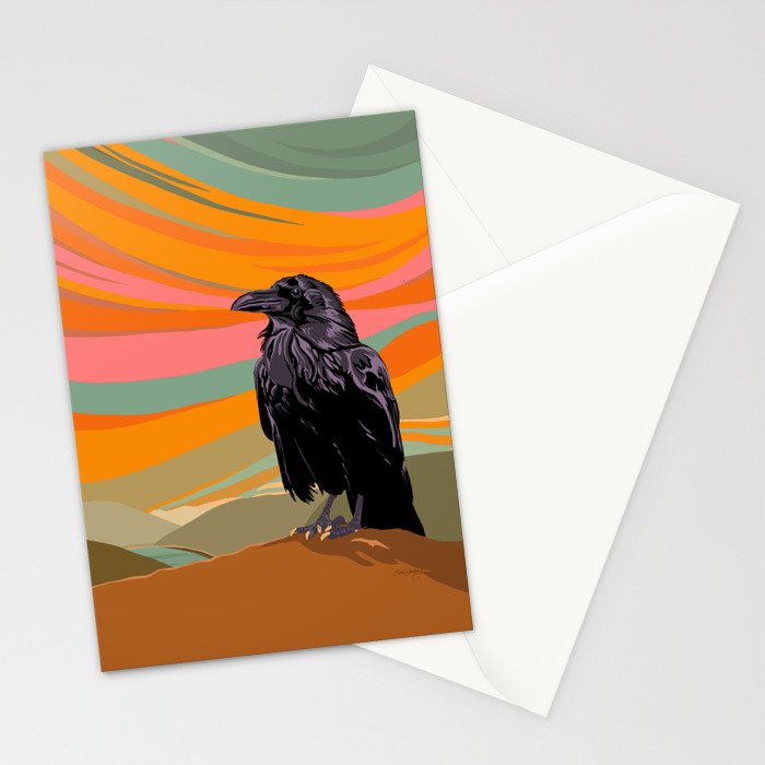 Ravens Song Stationery Card Gallery Image 2