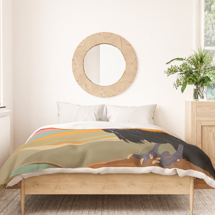 Ravens Song Duvet Cover Gallery Image 3