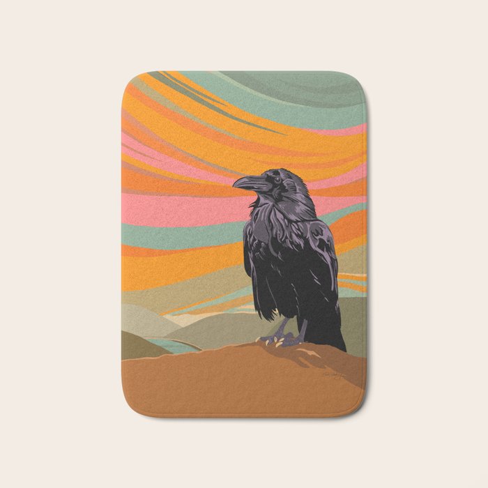 Ravens Song Bath Mat Gallery Image 1