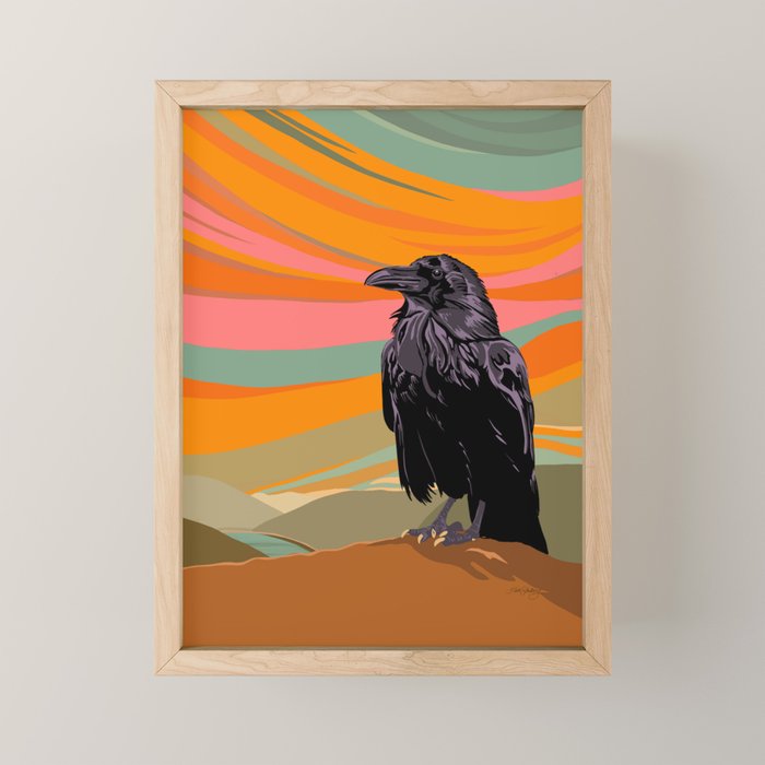 Ravens Song Mini Art Print Gallery Image 1