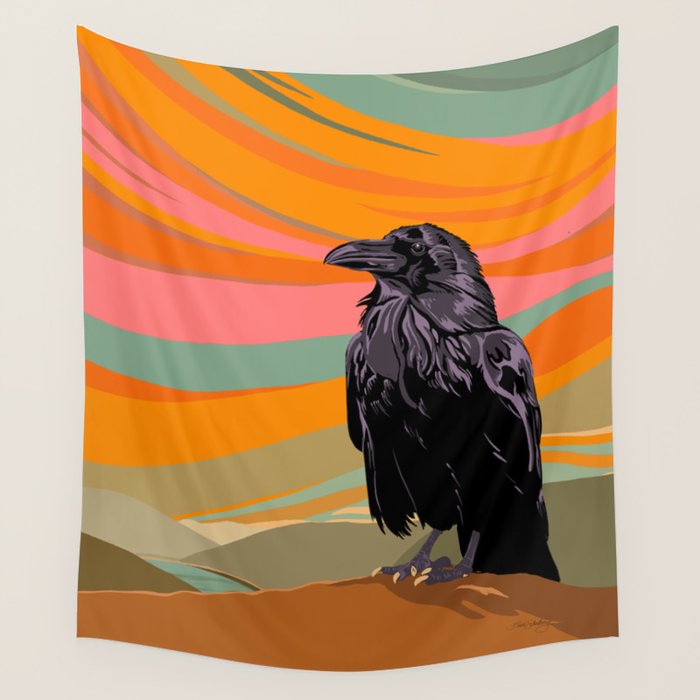 Ravens Song Wall Tapestry Gallery Image 1